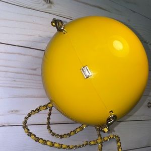 Yellow Ball Purse